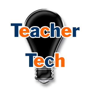 Teacher Tech logo — a lightbulb